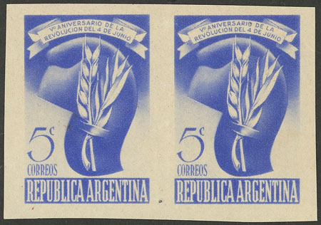 Lot 446 - Argentina general issues -  Guillermo Jalil - Philatino Auction # 2405 ARGENTINA: