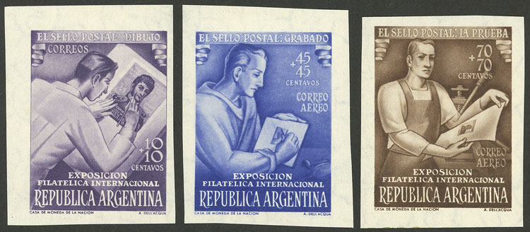 Lot 458 - Argentina general issues - Guillermo Jalil - Philatino Auction # 2405 ARGENTINA: Lot 458 - Argentina general issues - Guillermo Jalil - Philatino Auction # 2405 ARGENTINA: