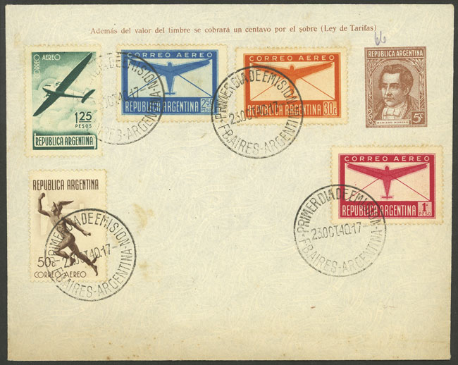 Lot 367 - Argentina general issues - Guillermo Jalil - Philatino Auction # 2405 ARGENTINA: Lot 367 - Argentina general issues - Guillermo Jalil - Philatino Auction # 2405 ARGENTINA: