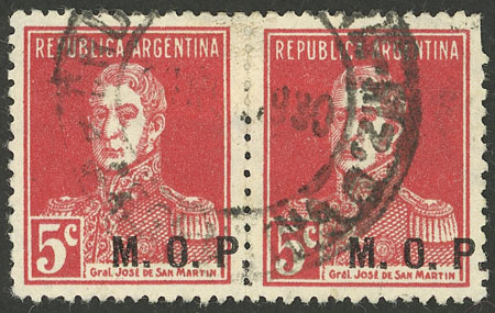 Lot 915 - Argentina official stamps - Guillermo Jalil - Philatino Auction # 2405 ARGENTINA: Lot 915 - Argentina official stamps - Guillermo Jalil - Philatino Auction # 2405 ARGENTINA: