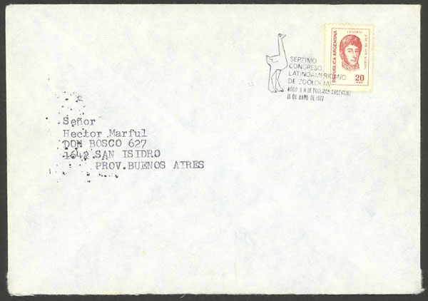 Lot 1046 - Argentina postal history -  Guillermo Jalil - Philatino Auction # 2405 ARGENTINA:
