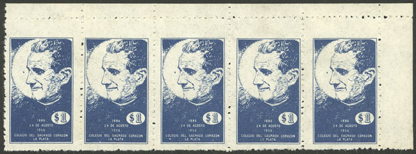 Lot 1080 - Argentina cinderellas -  Guillermo Jalil - Philatino Auction # 2405 ARGENTINA: