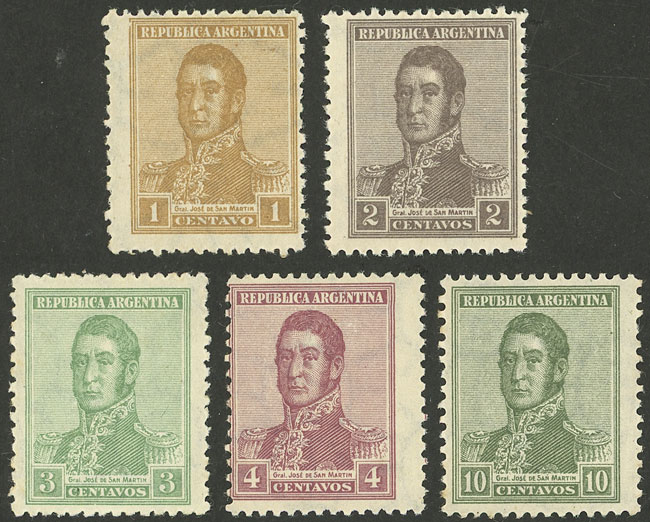 Lot 241 - Argentina general issues - Guillermo Jalil - Philatino Auction # 2405 ARGENTINA: Lot 241 - Argentina general issues - Guillermo Jalil - Philatino Auction # 2405 ARGENTINA: