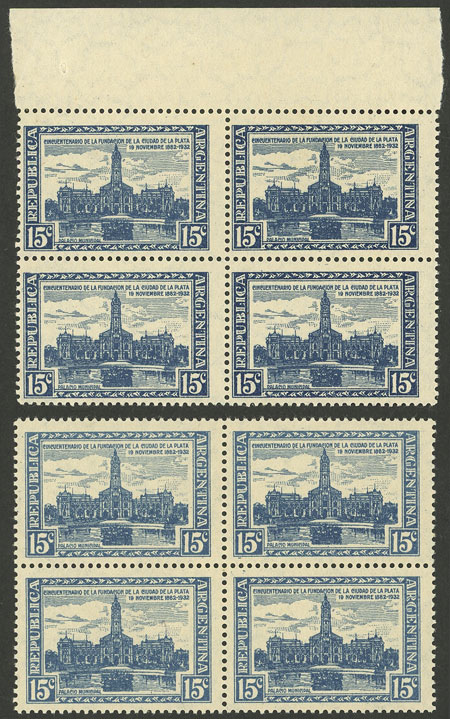 Lot 292 - Argentina general issues - Guillermo Jalil - Philatino Auction # 2405 ARGENTINA: Lot 292 - Argentina general issues - Guillermo Jalil - Philatino Auction # 2405 ARGENTINA: