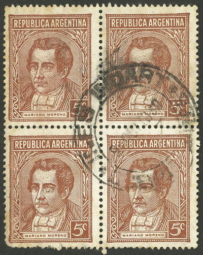 Lot 332 - Argentina general issues -  Guillermo Jalil - Philatino Auction # 2405 ARGENTINA: