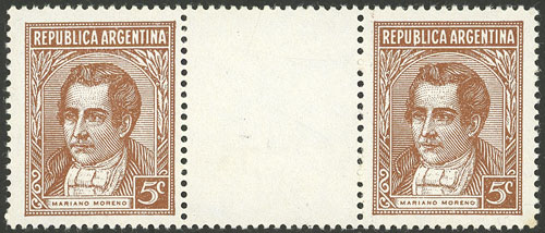 Lot 343 - Argentina general issues -  Guillermo Jalil - Philatino Auction # 2405 ARGENTINA: