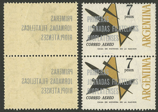 Lot 587 - Argentina general issues - Guillermo Jalil - Philatino Auction # 2405 ARGENTINA: Lot 587 - Argentina general issues - Guillermo Jalil - Philatino Auction # 2405 ARGENTINA: