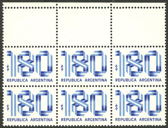 Lot 705 - Argentina general issues -  Guillermo Jalil - Philatino Auction # 2405 ARGENTINA:
