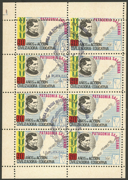 Lot 1076 - Argentina cinderellas -  Guillermo Jalil - Philatino Auction # 2405 ARGENTINA: