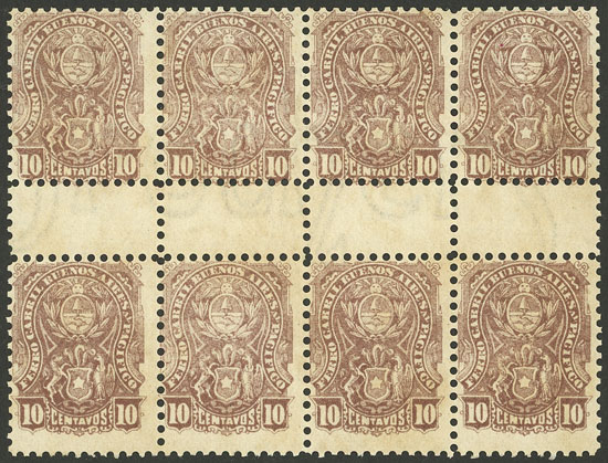 Lot 934 - Argentina telegraph stamps - Guillermo Jalil - Philatino Auction # 2405 ARGENTINA: Lot 934 - Argentina telegraph stamps - Guillermo Jalil - Philatino Auction # 2405 ARGENTINA:
