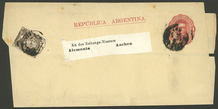 Lot 967 - Argentina postal history -  Guillermo Jalil - Philatino Auction # 2405 ARGENTINA:
