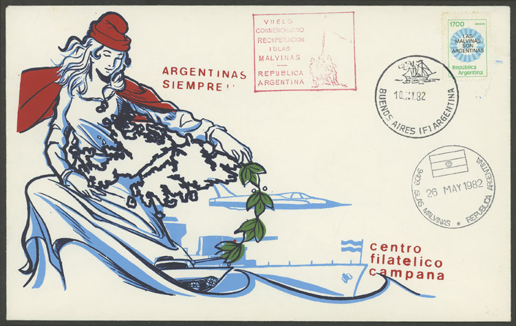 Lot 1048 - Argentina postal history -  Guillermo Jalil - Philatino Auction # 2405 ARGENTINA: