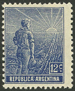Lot 208 - Argentina general issues -  Guillermo Jalil - Philatino Auction # 2405 ARGENTINA: