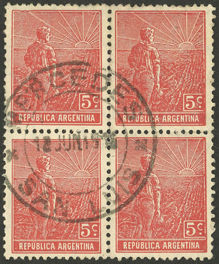 Lot 211 - Argentina general issues -  Guillermo Jalil - Philatino Auction # 2405 ARGENTINA: