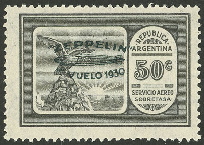 Lot 268 - Argentina general issues -  Guillermo Jalil - Philatino Auction # 2405 ARGENTINA: