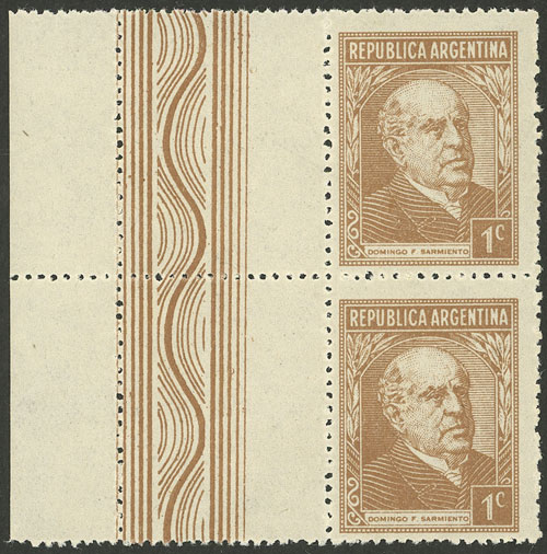 Lot 350 - Argentina general issues -  Guillermo Jalil - Philatino Auction # 2405 ARGENTINA: