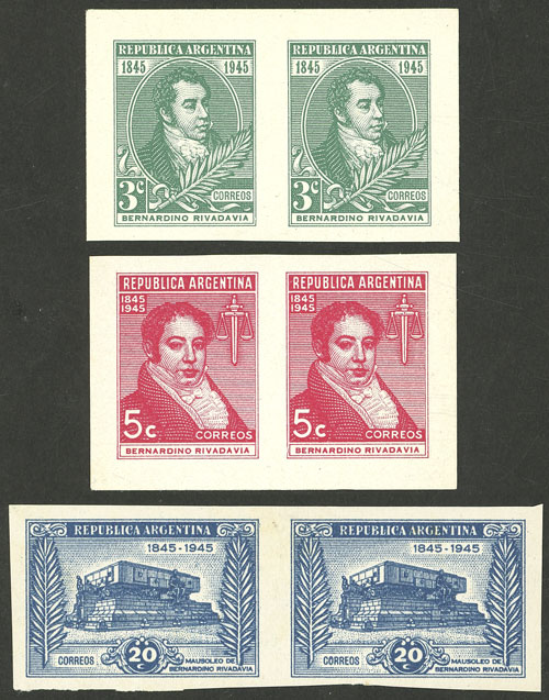 Lot 429 - Argentina general issues -  Guillermo Jalil - Philatino Auction # 2405 ARGENTINA: