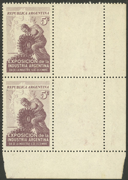 Lot 442 - Argentina general issues -  Guillermo Jalil - Philatino Auction # 2405 ARGENTINA: