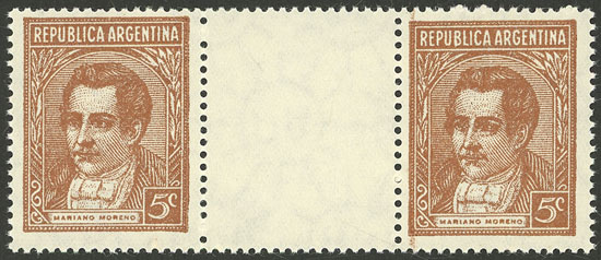 Lot 335 - Argentina general issues -  Guillermo Jalil - Philatino Auction # 2405 ARGENTINA: