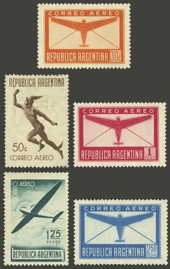 Lot 365 - Argentina general issues - Guillermo Jalil - Philatino Auction # 2405 ARGENTINA: Lot 365 - Argentina general issues - Guillermo Jalil - Philatino Auction # 2405 ARGENTINA: