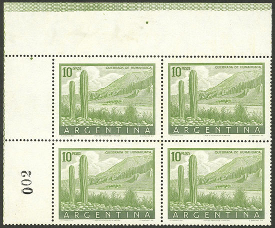 Lot 504 - Argentina general issues - Guillermo Jalil - Philatino Auction # 2405 ARGENTINA: Lot 504 - Argentina general issues - Guillermo Jalil - Philatino Auction # 2405 ARGENTINA: