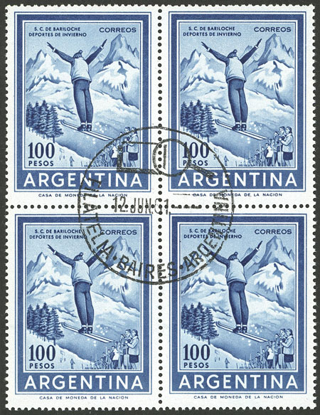 Lot 551 - Argentina general issues - Guillermo Jalil - Philatino Auction # 2405 ARGENTINA: Lot 551 - Argentina general issues - Guillermo Jalil - Philatino Auction # 2405 ARGENTINA: