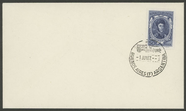 Lot 603 - Argentina general issues -  Guillermo Jalil - Philatino Auction # 2405 ARGENTINA:
