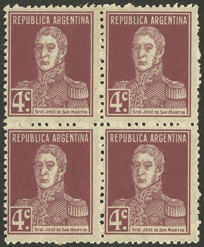 Lot 246 - Argentina general issues - Guillermo Jalil - Philatino Auction # 2405 ARGENTINA: Lot 246 - Argentina general issues - Guillermo Jalil - Philatino Auction # 2405 ARGENTINA: