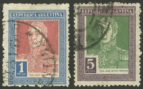 Lot 248 - Argentina general issues - Guillermo Jalil - Philatino Auction # 2405 ARGENTINA: Lot 248 - Argentina general issues - Guillermo Jalil - Philatino Auction # 2405 ARGENTINA: