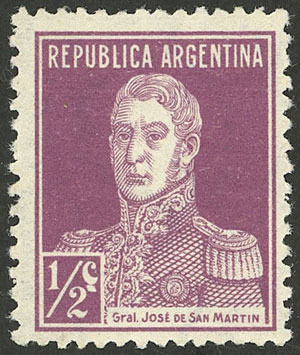 Lot 255 - Argentina general issues -  Guillermo Jalil - Philatino Auction # 2405 ARGENTINA: