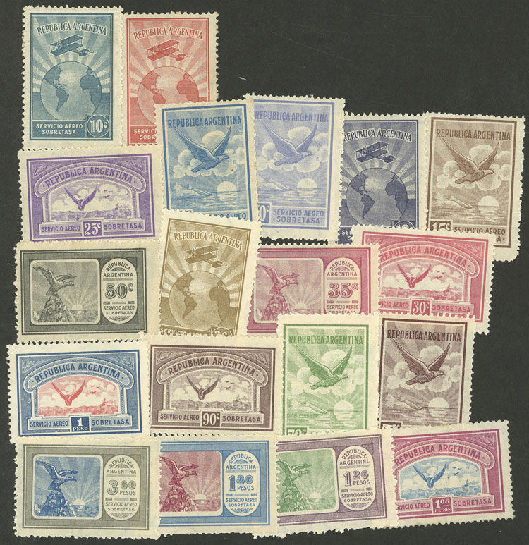 Lot 264 - Argentina general issues -  Guillermo Jalil - Philatino Auction # 2405 ARGENTINA: