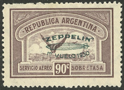 Lot 269 - Argentina general issues -  Guillermo Jalil - Philatino Auction # 2405 ARGENTINA: