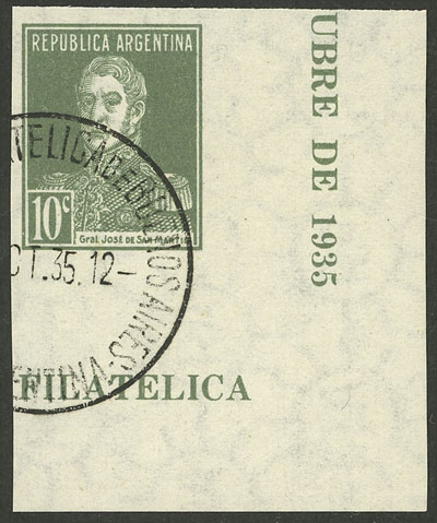 Lot 296 - Argentina general issues - Guillermo Jalil - Philatino Auction # 2405 ARGENTINA: Lot 296 - Argentina general issues - Guillermo Jalil - Philatino Auction # 2405 ARGENTINA: