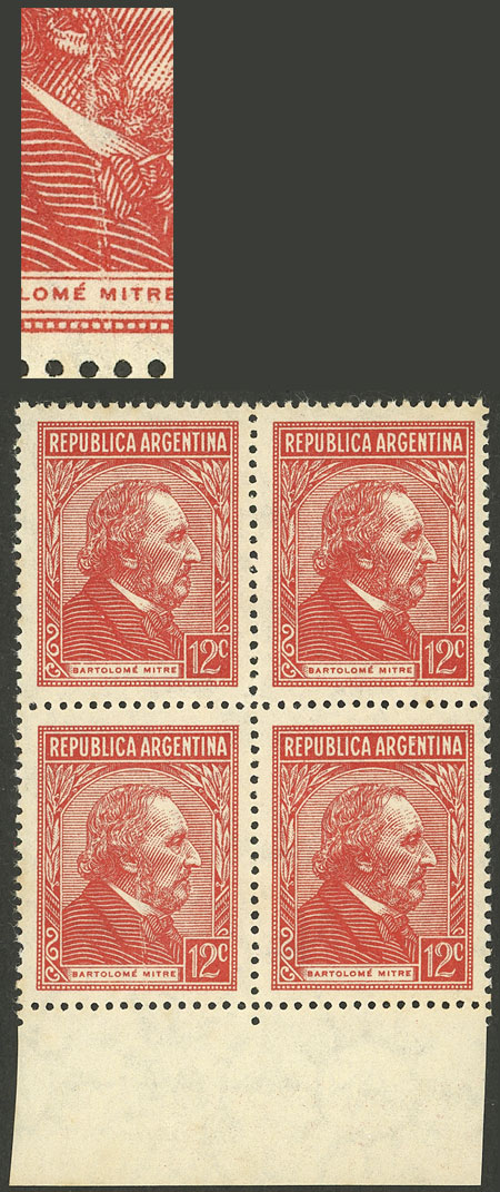 Lot 326 - Argentina general issues -  Guillermo Jalil - Philatino Auction # 2405 ARGENTINA: