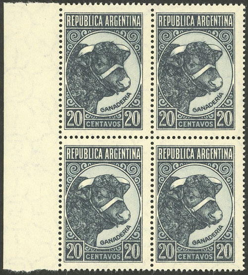 Lot 395 - Argentina general issues -  Guillermo Jalil - Philatino Auction # 2405 ARGENTINA: