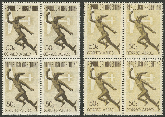 Lot 383 - Argentina general issues -  Guillermo Jalil - Philatino Auction # 2405 ARGENTINA: