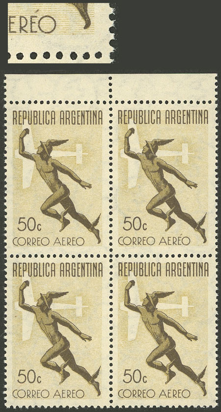 Lot 384 - Argentina general issues -  Guillermo Jalil - Philatino Auction # 2405 ARGENTINA: