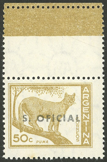 Lot 927 - Argentina official stamps - Guillermo Jalil - Philatino Auction # 2405 ARGENTINA: Lot 927 - Argentina official stamps - Guillermo Jalil - Philatino Auction # 2405 ARGENTINA: