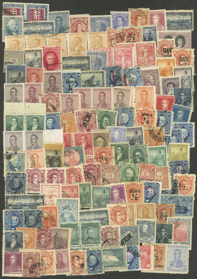Lot 1064 - Argentina Lots and Collections -  Guillermo Jalil - Philatino Auction # 2405 ARGENTINA: