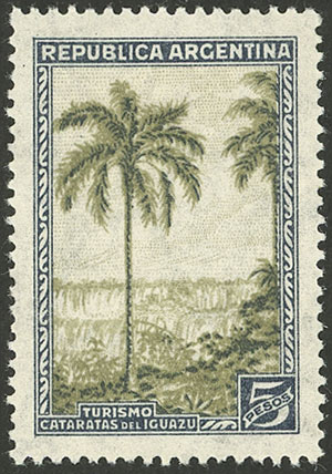 Lot 329 - Argentina general issues -  Guillermo Jalil - Philatino Auction # 2405 ARGENTINA: