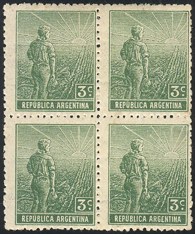 Lot 204 - Argentina general issues -  Guillermo Jalil - Philatino Auction # 2405 ARGENTINA:
