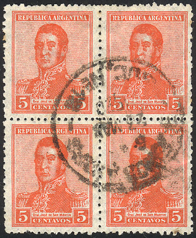 Lot 231 - Argentina general issues - Guillermo Jalil - Philatino Auction # 2405 ARGENTINA: Lot 231 - Argentina general issues - Guillermo Jalil - Philatino Auction # 2405 ARGENTINA: