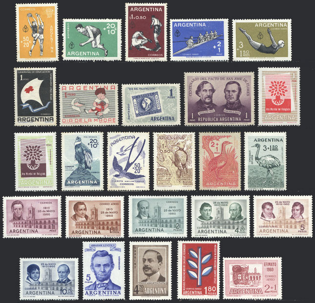 Lot 554 - Argentina general issues - Guillermo Jalil - Philatino Auction # 2405 ARGENTINA: Lot 554 - Argentina general issues - Guillermo Jalil - Philatino Auction # 2405 ARGENTINA:
