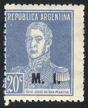 Lot 905 - Argentina official stamps - Guillermo Jalil - Philatino Auction # 2405 ARGENTINA: Lot 905 - Argentina official stamps - Guillermo Jalil - Philatino Auction # 2405 ARGENTINA: