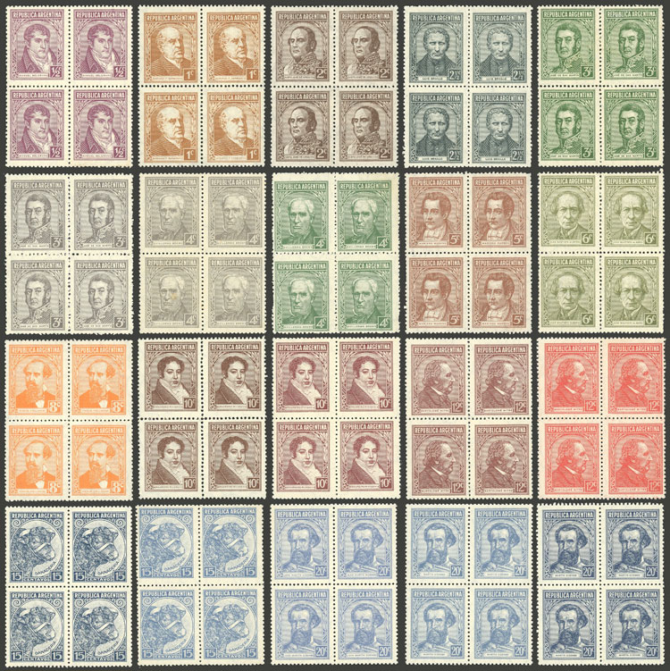 Lot 396 - Argentina general issues - Guillermo Jalil - Philatino Auction # 2406 ARGENTINA: General auction with very interesting material Lot 396 - Argentina general issues - Guillermo Jalil - Philatino Auction # 2406 ARGENTINA: General auction with very interesting material