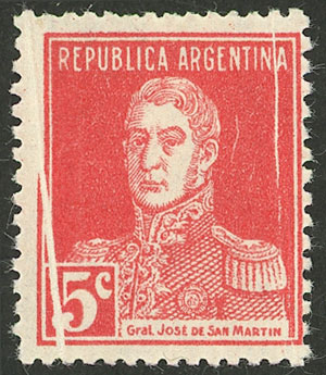 Lot 329 - Argentina general issues -  Guillermo Jalil - Philatino Auction # 2406 ARGENTINA: General auction with very interesting material