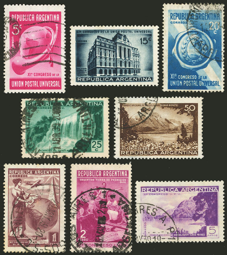Lot 478 - Argentina general issues -  Guillermo Jalil - Philatino Auction # 2406 ARGENTINA: General auction with very interesting material