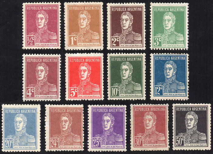 Lot 322 - Argentina general issues - Guillermo Jalil - Philatino Auction # 2406 ARGENTINA: General auction with very interesting material Lot 322 - Argentina general issues - Guillermo Jalil - Philatino Auction # 2406 ARGENTINA: General auction with very interesting material