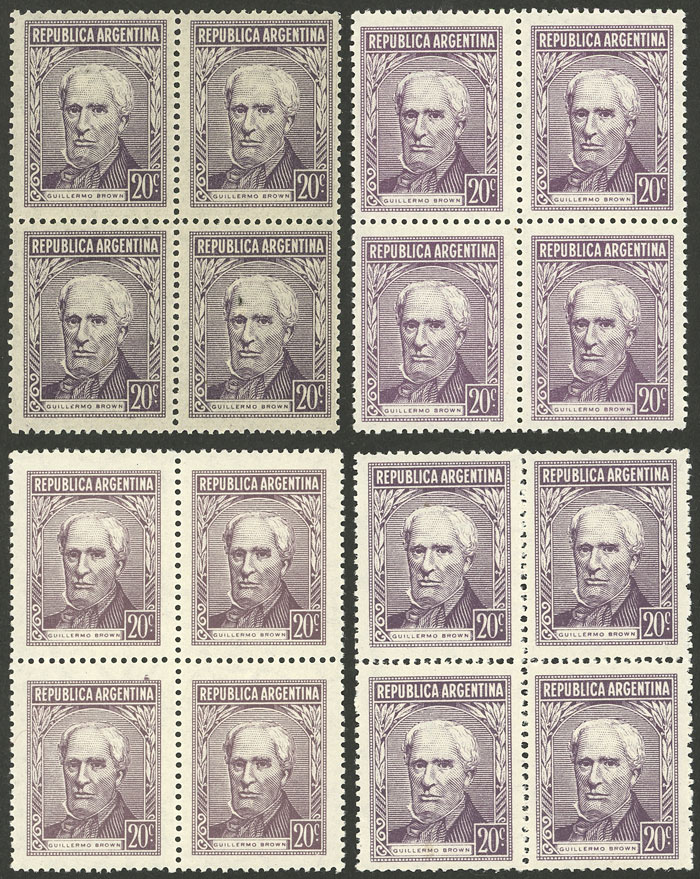 Lot 617 - Argentina general issues - Guillermo Jalil - Philatino Auction # 2406 ARGENTINA: General auction with very interesting material Lot 617 - Argentina general issues - Guillermo Jalil - Philatino Auction # 2406 ARGENTINA: General auction with very interesting material