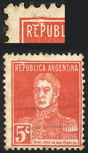 Lot 328 - Argentina general issues -  Guillermo Jalil - Philatino Auction # 2406 ARGENTINA: General auction with very interesting material